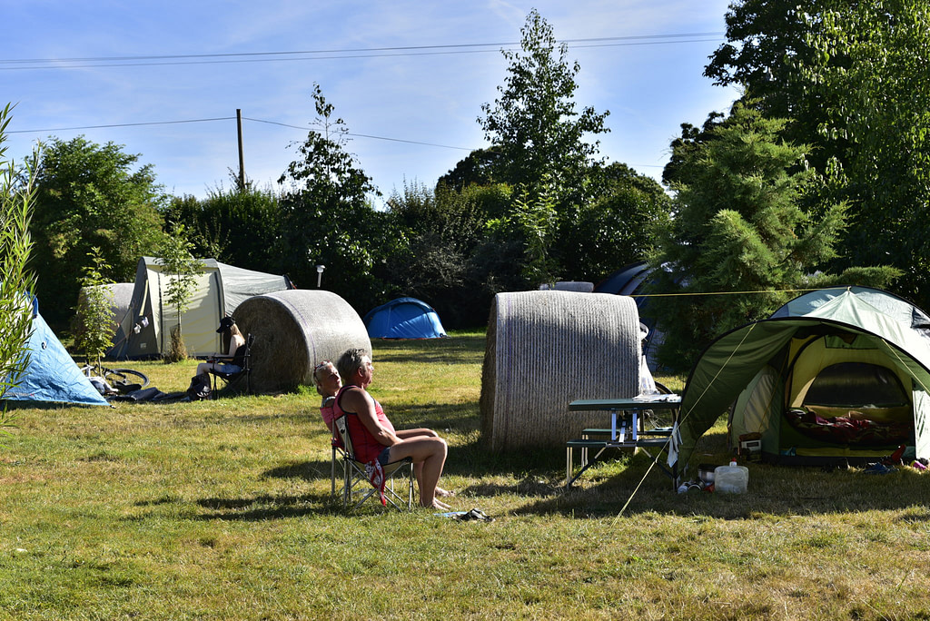 the small green campsite: LA-ATA campsite