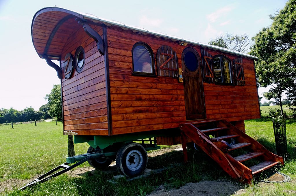 After yurt, Gypsy caravan or shepherd hut, quirky Accommodation and Eco-friendly Rental.