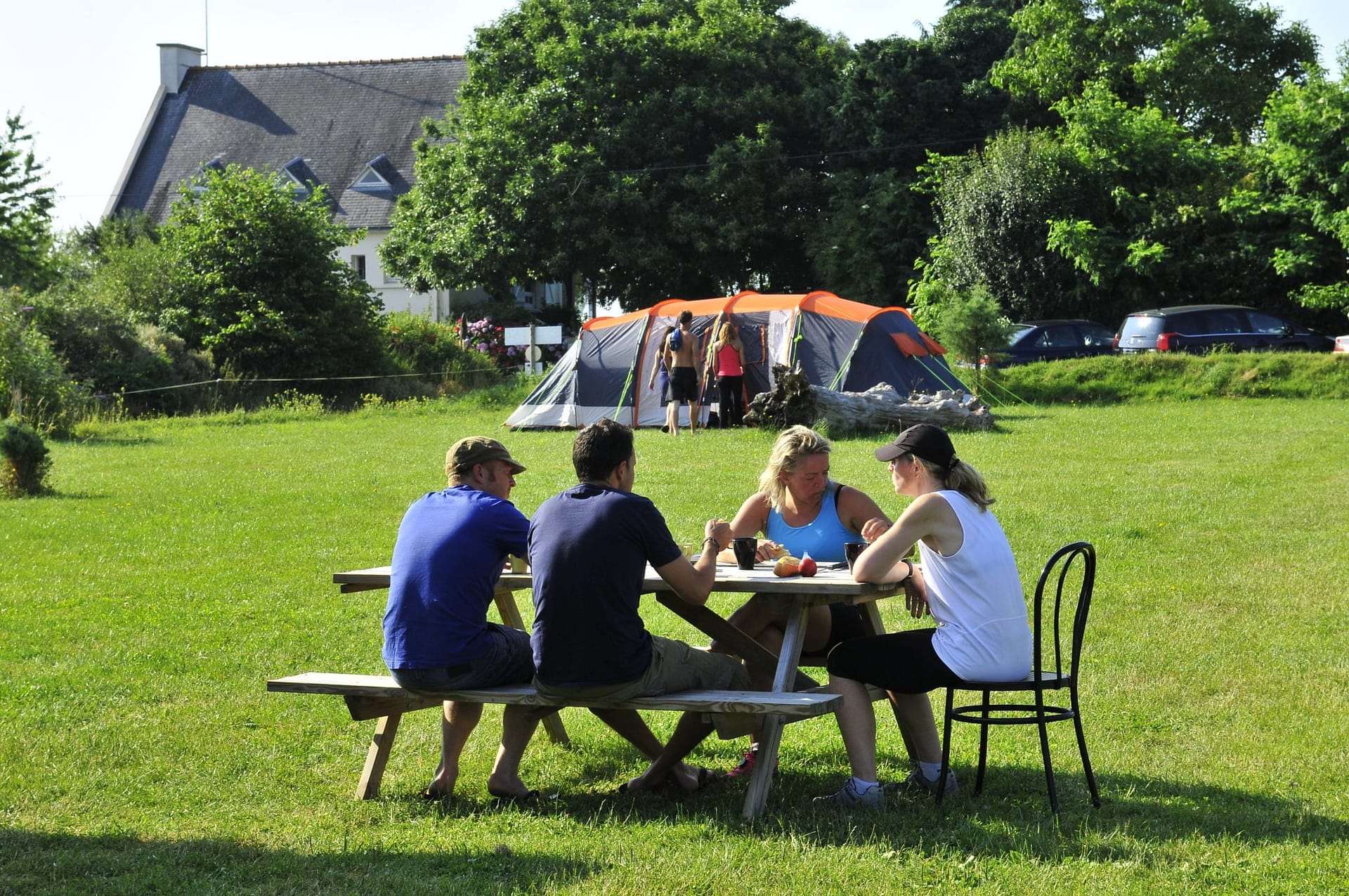 aire naturelle de camping Bretagne