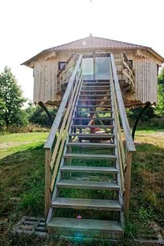 cabane dans les arbres